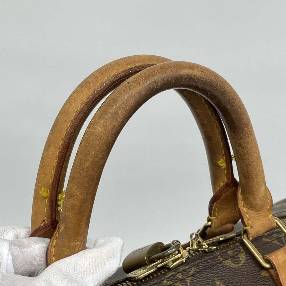 LOUIS VUITTON Brown Monogram Boston Bag - Picture 10 of 11